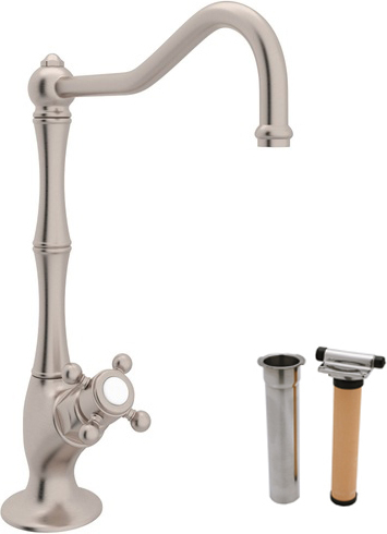 shower tap Rohl KITCHEN FILTRATION Satin Nickel Traditional