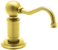 pull down brushed nickel kitchen faucet Rohl KITCHEN ACCESSORIES Inca Brass Traditional