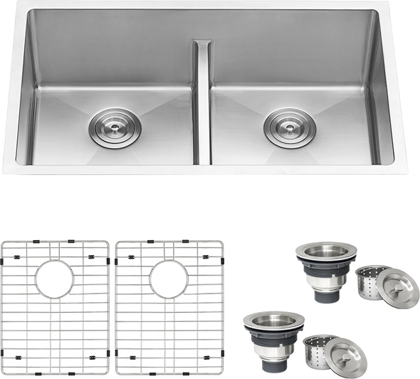 33 stainless sink Ruvati Kitchen Sink Stainless Steel