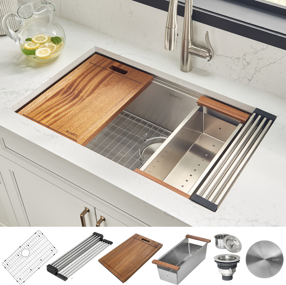 farmhouse sinks and faucets Ruvati Kitchen Sink Stainless Steel