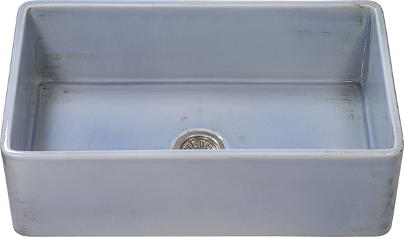 24 inch sink undermount Ruvati Kitchen Sink Distressed Coastal Blue