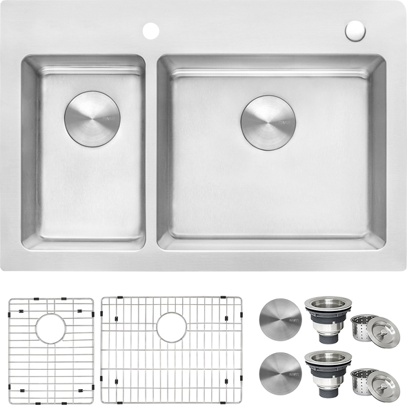 34 stainless steel kitchen sink Ruvati Kitchen Sink Stainless Steel