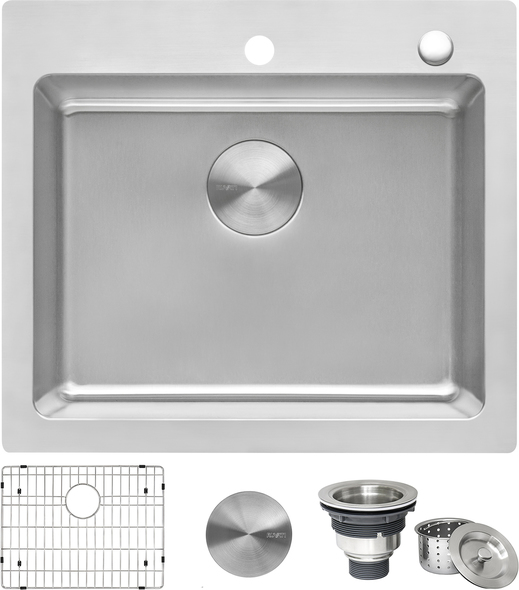 33 single bowl farmhouse sink Ruvati Kitchen Sink Stainless Steel