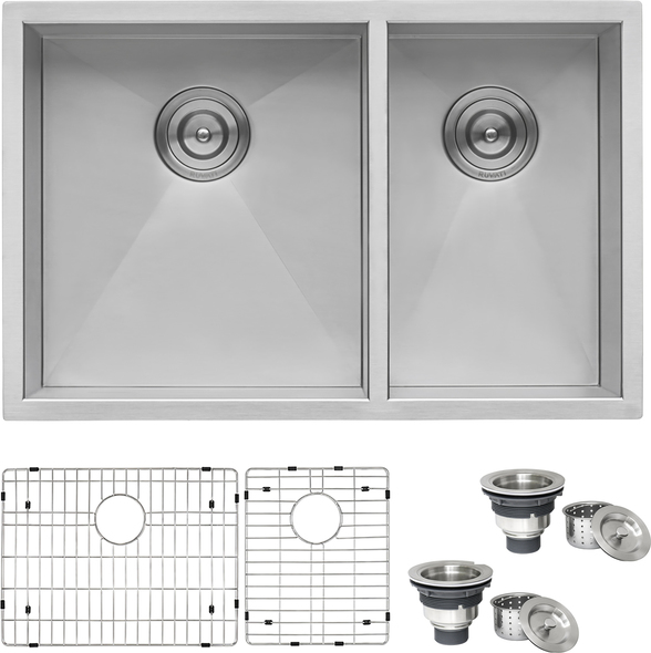 stainless steel kitchen sinks top mount single bowl Ruvati Kitchen Sink Double Bowl Sinks Stainless Steel