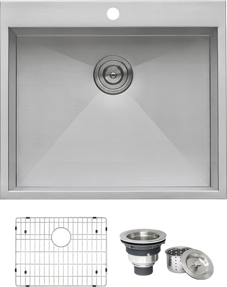 30 single bowl undermount sink Ruvati Kitchen Sink Stainless Steel