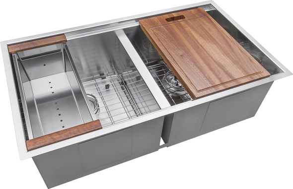16 gauge top mount stainless steel kitchen sinks Ruvati Kitchen Sink Stainless Steel