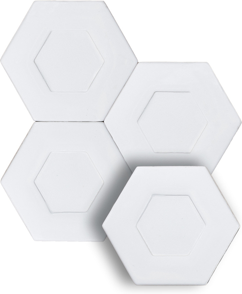 tile sheets for kitchen backsplash Soci Hexagon