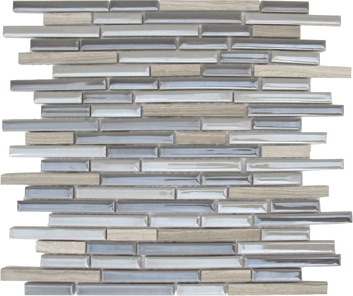 grey glass kitchen tiles Soci Mosaics