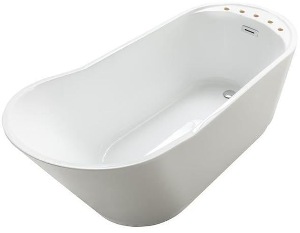 freestanding bath victorian Streamline Bath Bathroom Tub White Soaking Freestanding Tub