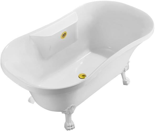 bathtub garden ideas Streamline Bath Bathroom Tub White Soaking Clawfoot Tub
