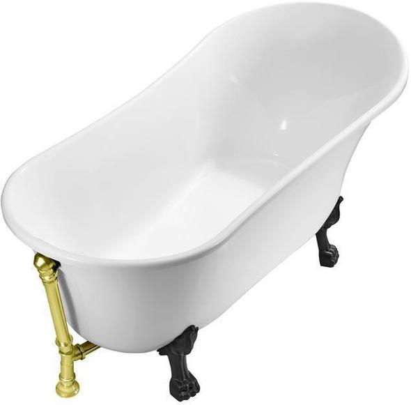 freestanding bath ideas Streamline Bath Bathroom Tub White Soaking Clawfoot Tub