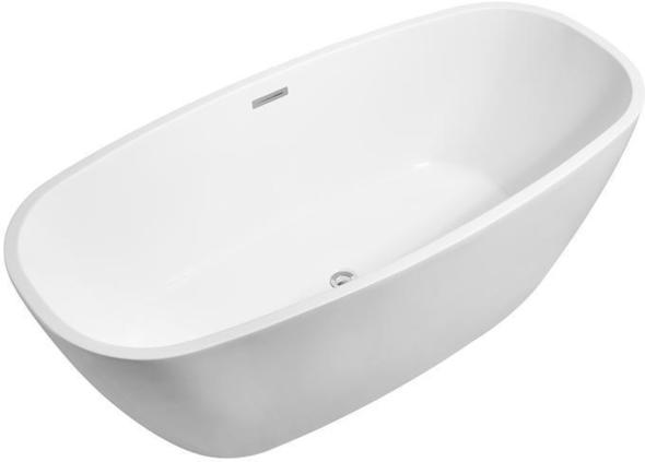 claw foot jacuzzi tub Streamline Bath Bathroom Tub White Soaking Freestanding Tub