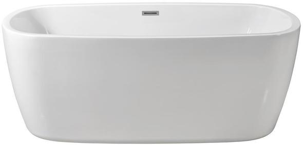 pedestal tub with shower Streamline Bath Bathroom Tub White Soaking Freestanding Tub