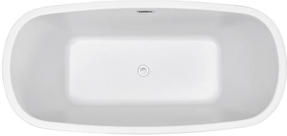 pedestal tub with shower Streamline Bath Bathroom Tub White Soaking Freestanding Tub