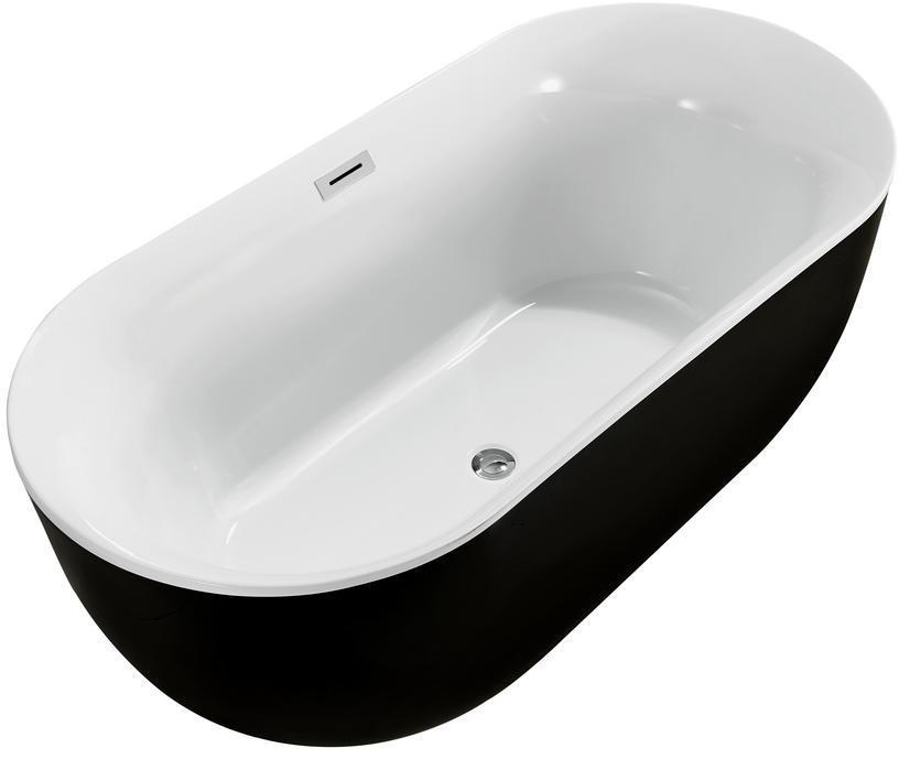 4 foot soaking tub Streamline Bath Bathroom Tub White Soaking Freestanding Tub
