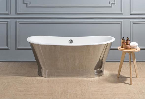 best bathtub drain kit Streamline Bath Bathroom Tub Chrome  Soaking Freestanding Tub