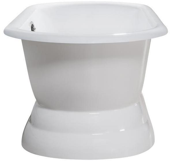 oval soaking tub Streamline Bath Bathroom Tub White Soaking Freestanding Tub