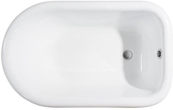 soaker tub decorating ideas Streamline Bath Bathroom Tub White Soaking Clawfoot Tub