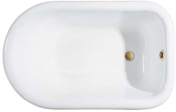 fit over bathtub Streamline Bath Bathroom Tub White Soaking Clawfoot Tub
