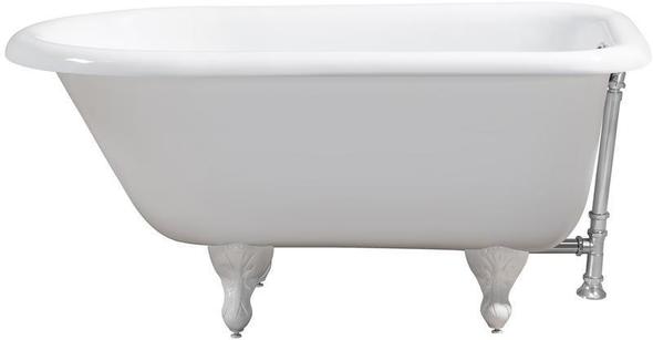 old fashioned bathtubs for sale Streamline Bath Bathroom Tub White Soaking Clawfoot Tub