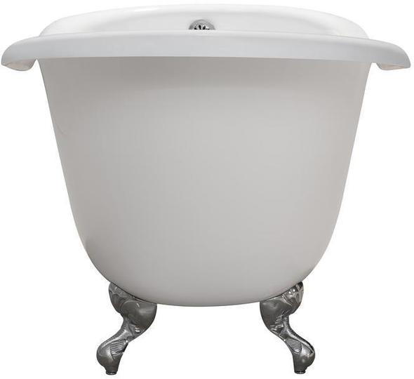 soaking tub for feet Streamline Bath Bathroom Tub White Soaking Clawfoot Tub