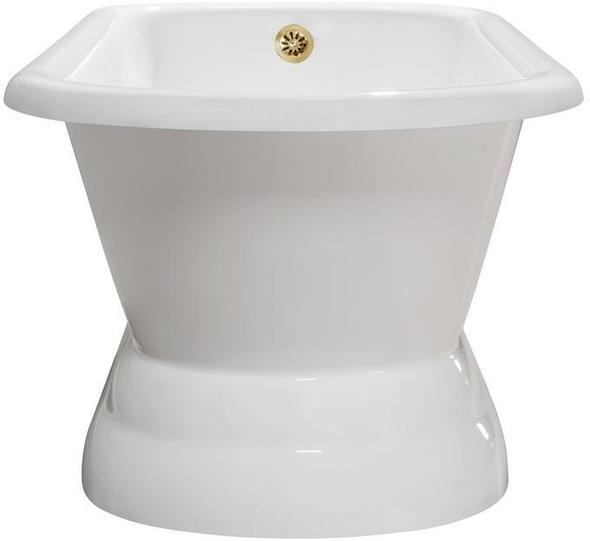stand alone deep soaking tub Streamline Bath Bathroom Tub White Soaking Freestanding Tub