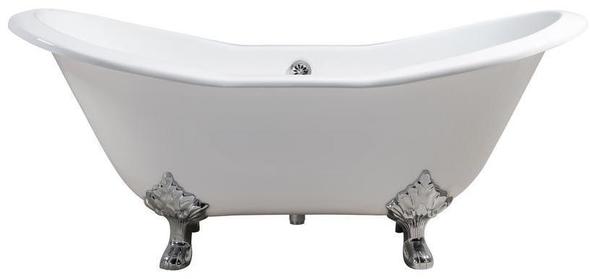 freestanding tub with whirlpool jets Streamline Bath Bathroom Tub White  Soaking Clawfoot Tub
