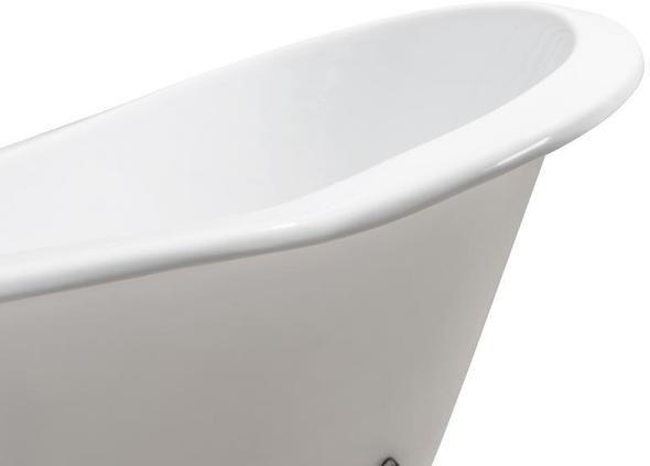 white roll top bath Streamline Bath Bathroom Tub White  Soaking Clawfoot Tub