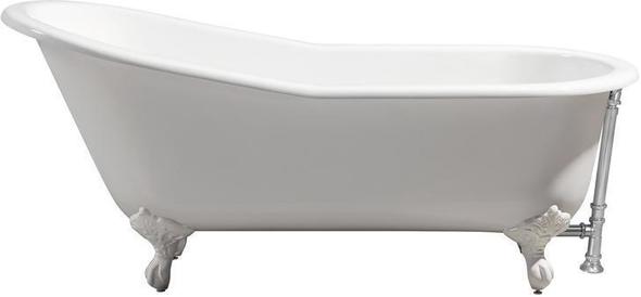 roll in bathtub Streamline Bath Bathroom Tub White Soaking Clawfoot Tub