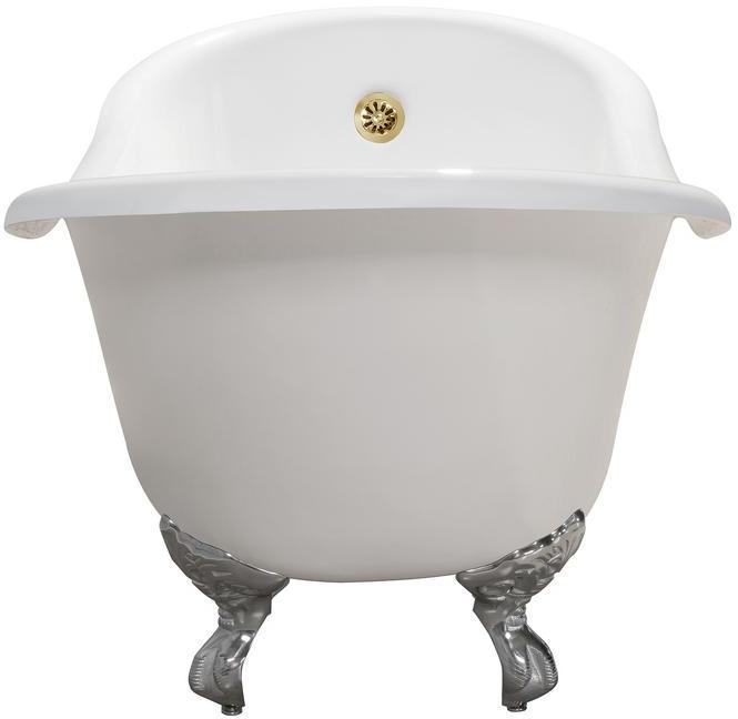 claw foot soaker tub Streamline Bath Bathroom Tub White Soaking Clawfoot Tub