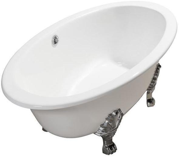 bathroom ideas with freestanding bath Streamline Bath Bathroom Tub White Soaking Clawfoot Tub
