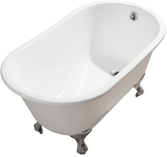 best freestanding jacuzzi tub Streamline Bath Bathroom Tub White Soaking Clawfoot Tub