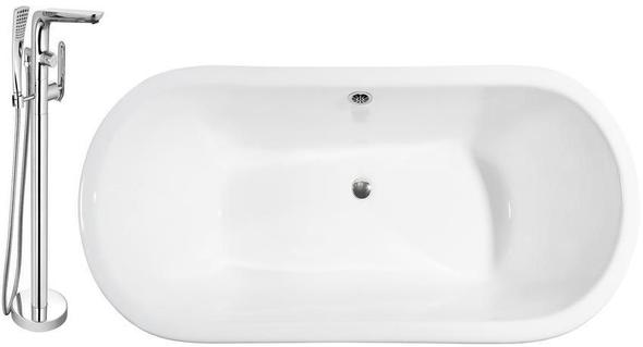 bathtub cover wood Streamline Bath Set of Bathroom Tub and Faucet Purple Soaking Clawfoot Tub