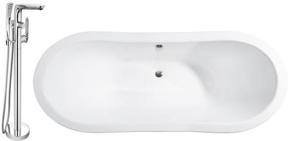 bath tub logo Streamline Bath Set of Bathroom Tub and Faucet Red Soaking Clawfoot Tub