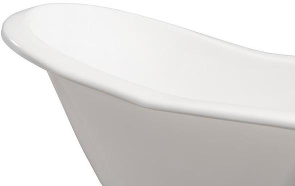 clawfoot tub drain installation Streamline Bath Set of Bathroom Tub and Faucet White  Soaking Freestanding Tub