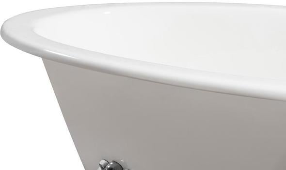 best clawfoot tub Streamline Bath Set of Bathroom Tub and Faucet White Soaking Clawfoot Tub