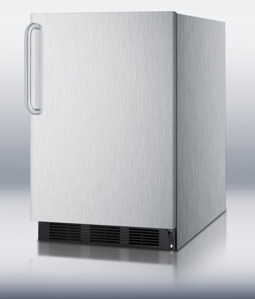kitchen with integrated fridge Summit REFRIGERATOR