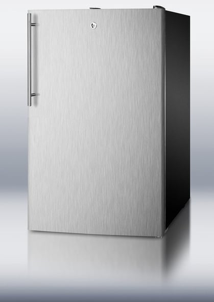 small white refrigerator Summit REFRIGERATOR-FREEZER Built-In and Compact Refrigerators