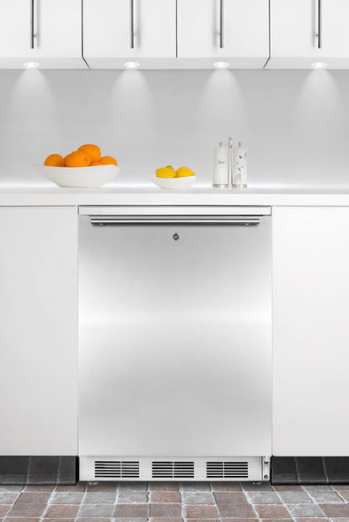 glass door mini fridge with freezer Summit REFRIGERATOR