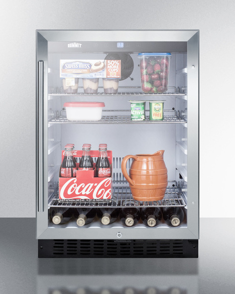 built in side by side fridge freezer Summit