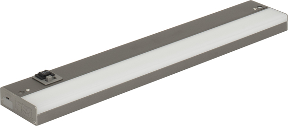 led light strips under kitchen cabinets Task Lighting 120V Bar Lights Dark Silver
