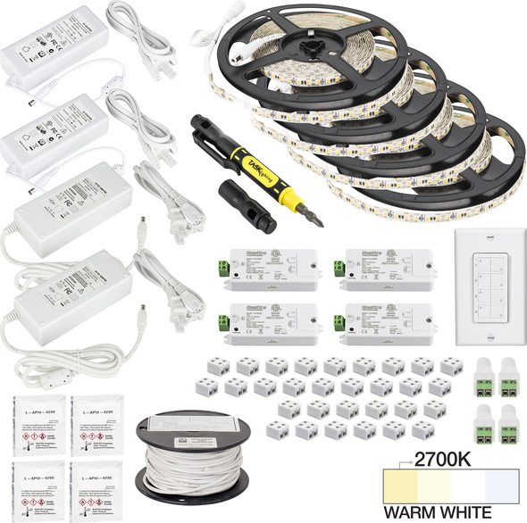 bathroom light unit Task Lighting Tape Lighting Kits;Single-white Lighting