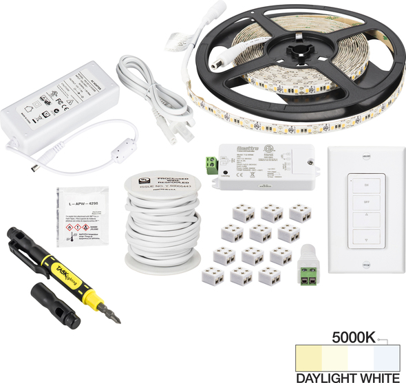 wired led puck lights with remote Task Lighting Tape Lighting Kits;Single-white Lighting