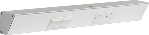 display cabinets with led lighting Task Lighting Angle Power Strip Fixtures White