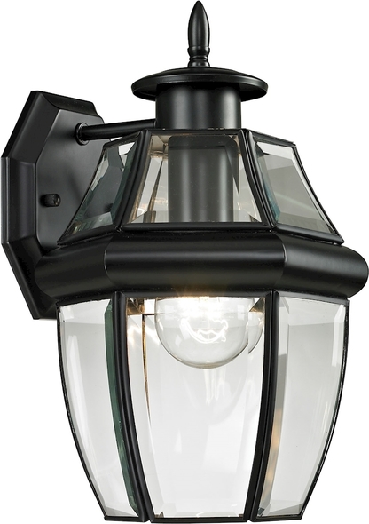 drop down lights for kitchen Thomas Lighting Sconce Outdoor Lighting Black Traditional