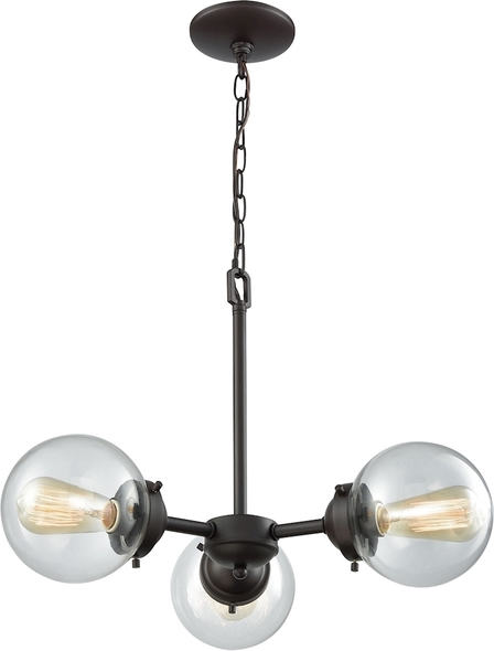  Thomas Lighting Chandelier Chandelier Oil Rubbed Bronze Modern / Contemporary