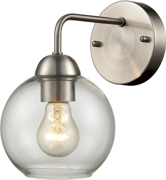  Thomas Lighting Sconce Wall Sconces Brushed Nickel Transitional