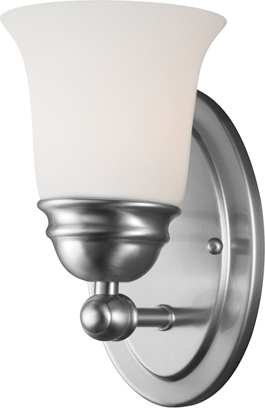 light fixtures for led bulbs Thomas Lighting Vanity Light Bathroom Lighting Brushed Nickel Traditional