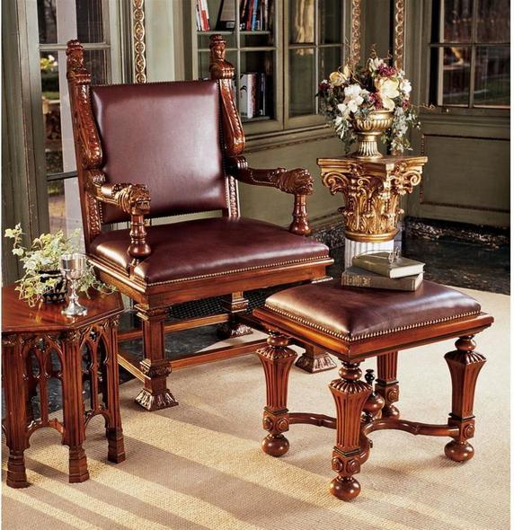 accent chairs and benches Toscano Furniture > Chairs > Throne Chairs
