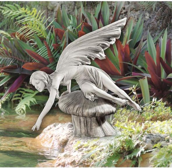 table top sculpture Toscano Garden Décor > Fantasy Figures & Statues > SALE Fantasy Garden Statues 
